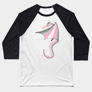 Fly With Pride, Dragon Series - Demigirl Baseball T-Shirt